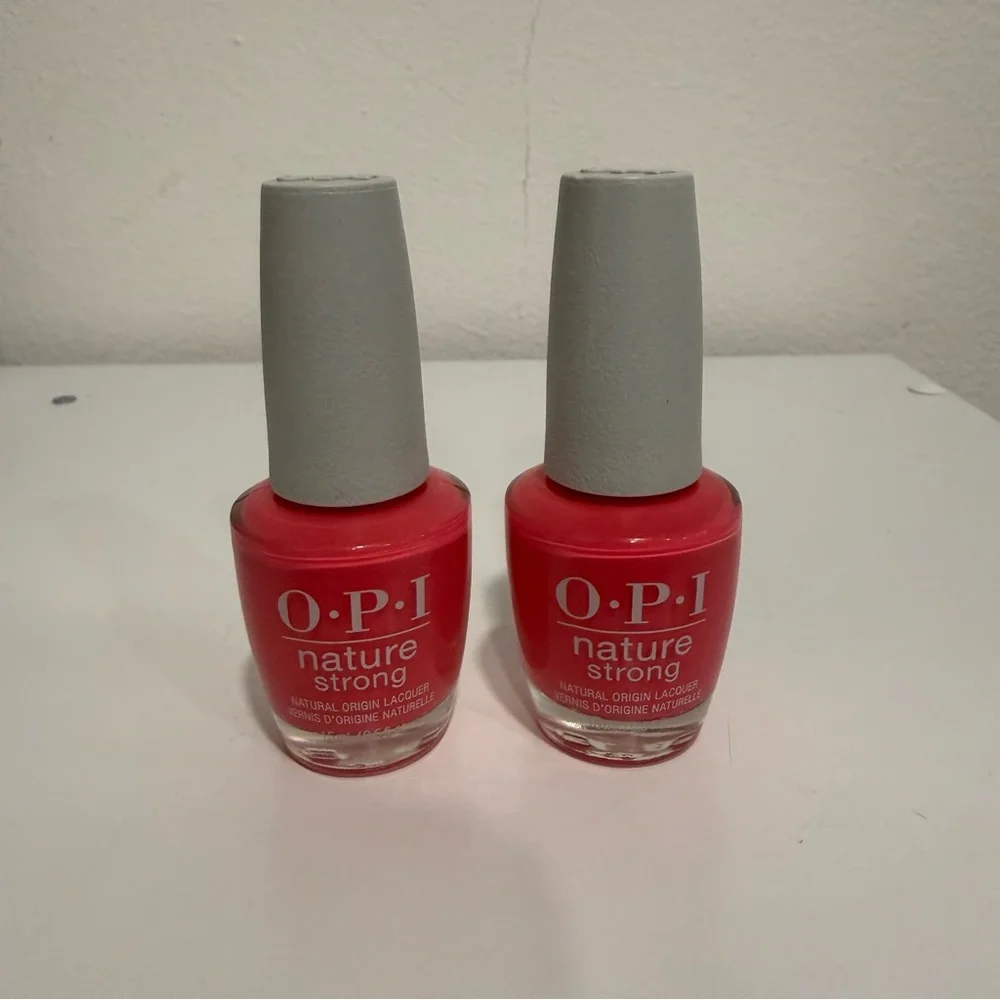 OPI Nature Strong Nail Polish in Big Bloom Energy 2 Pack 0.5 fl oz
